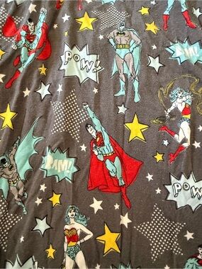 Little Sleepies DC Superhero Bamboo crib sheet